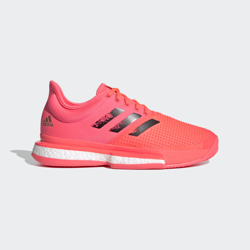 adidas SoleCourt hard court tennis shoes Pink adidas UK