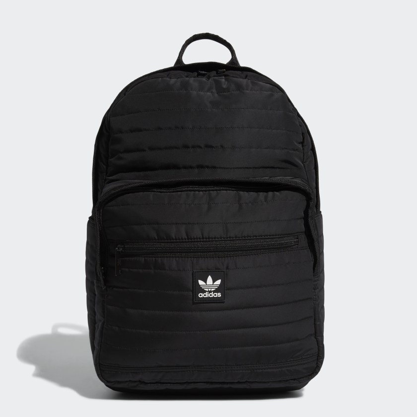 adidas trefoil backpack grey