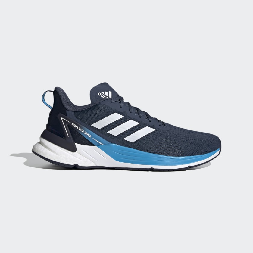 adidas yking navy blue running shoes