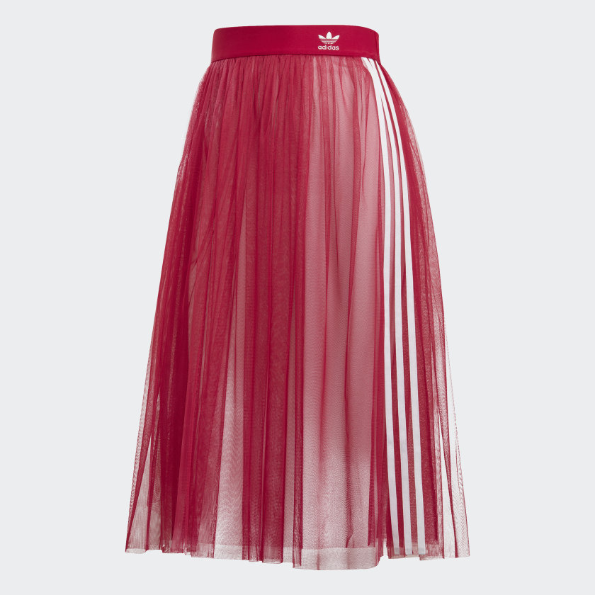 adidas tulle skirt pink