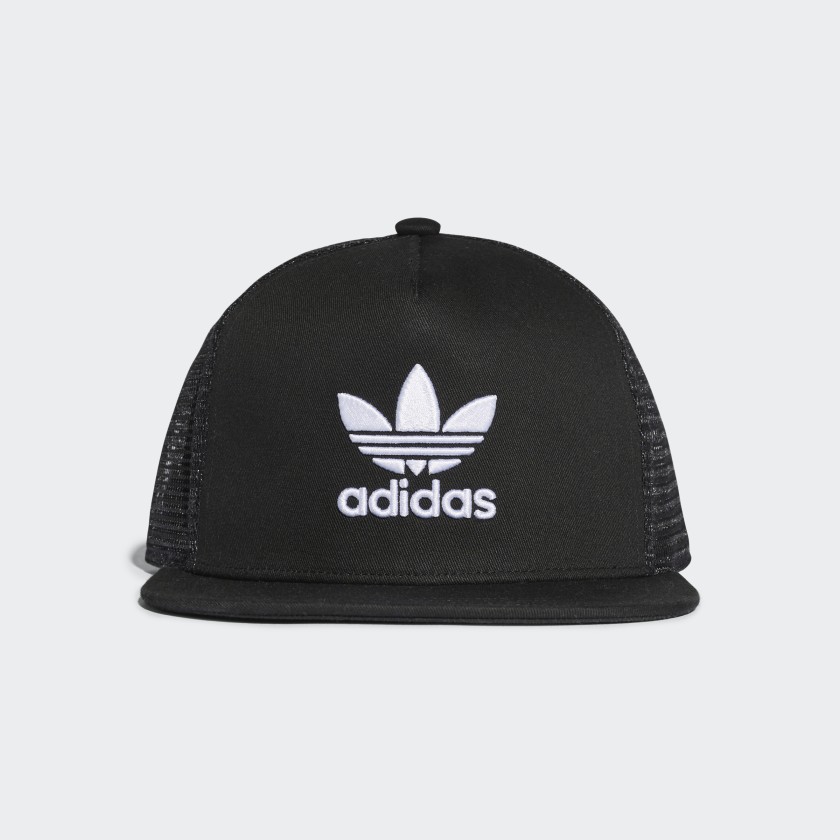 Adidas trefoil cap black clearance