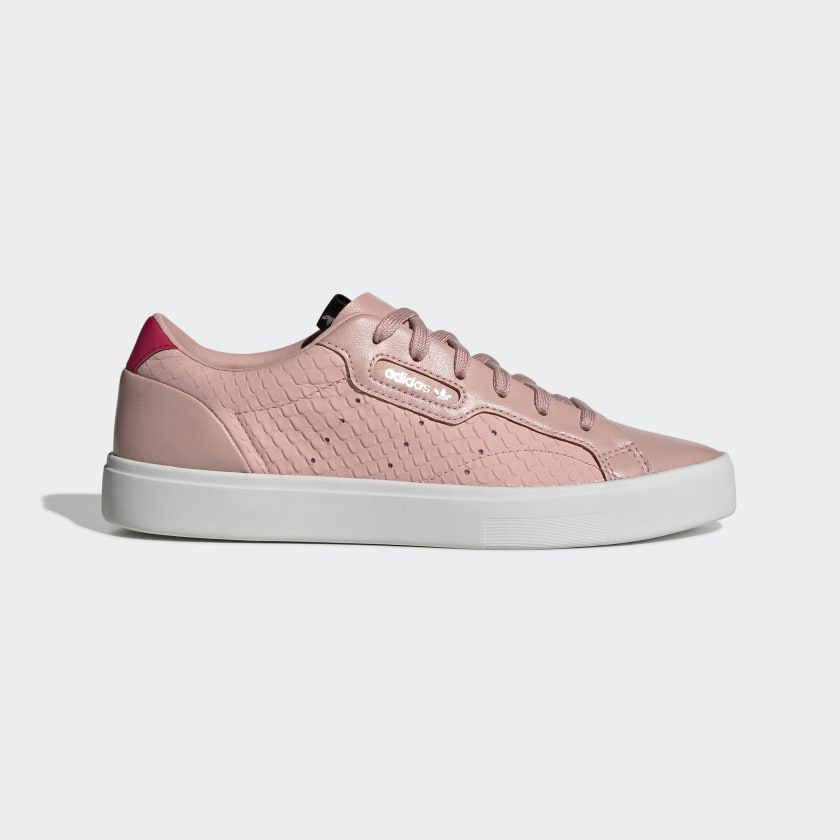 adidas sleek series pink