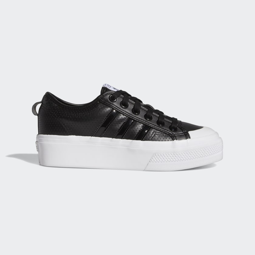 adidas Nizza Platform Shoes - Black | adidas UK