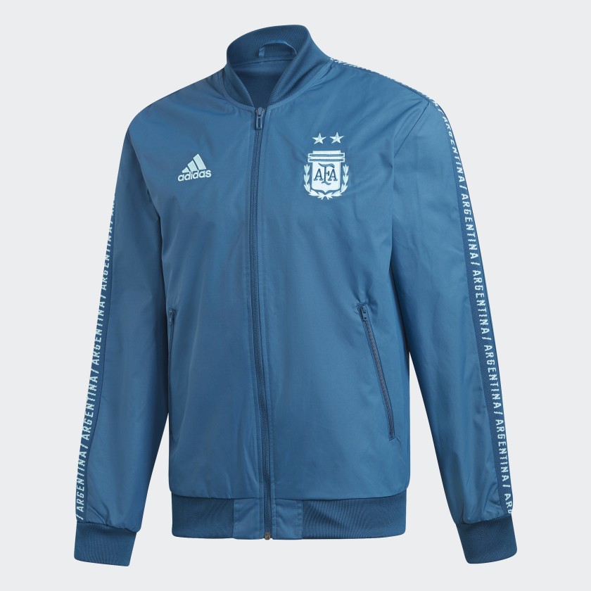 adidas Argentina Anthem Jacket - Blue | adidas Malaysia