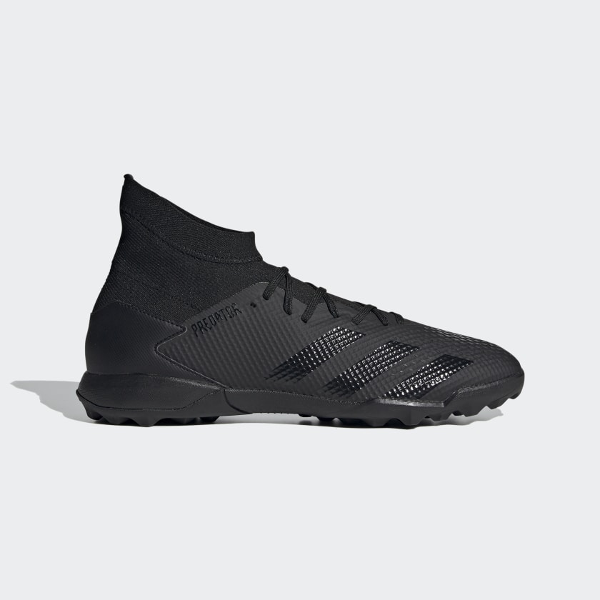 adidas Predator 20.3 Turf Shoes - Black 