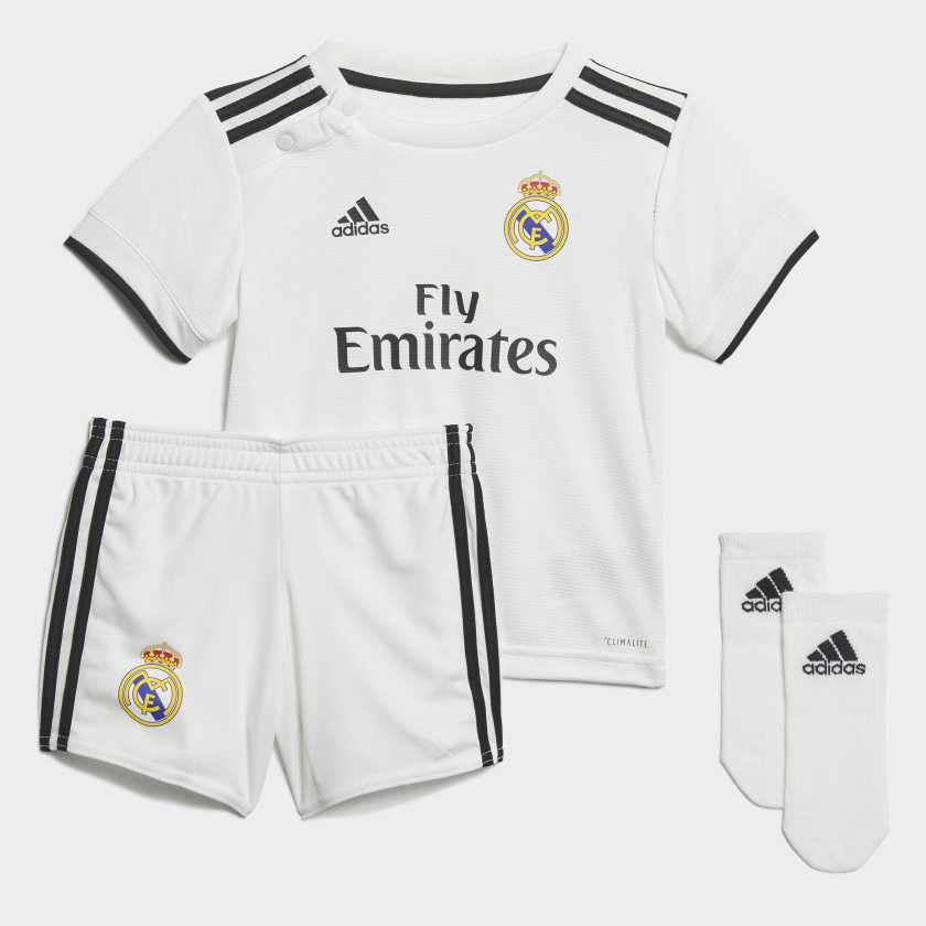 Kit bébés Real Madrid Domicile Blanc adidas adidas France