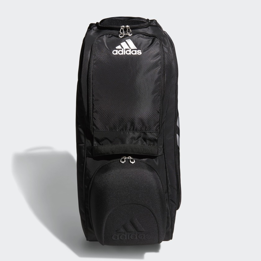 adidas Utility Wheeled Bat Bag - Black 