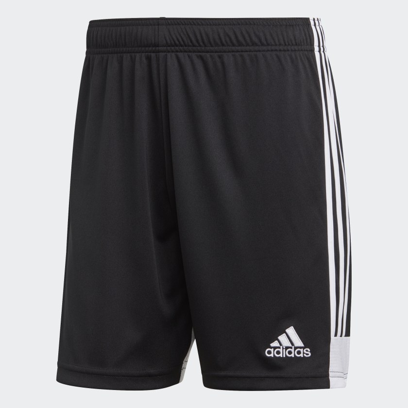 all black adidas soccer shorts
