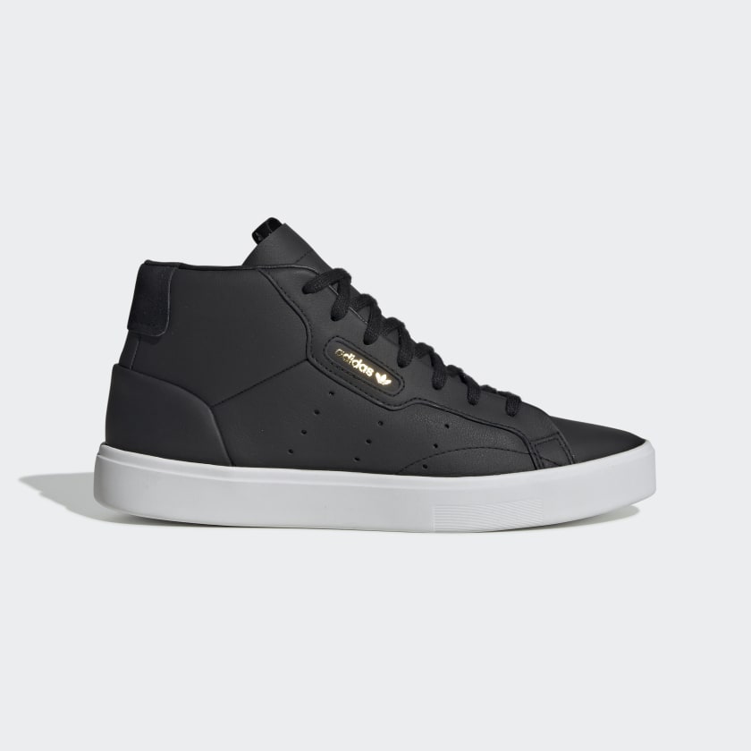 adidas Sleek Mid Shoes - Black | adidas US
