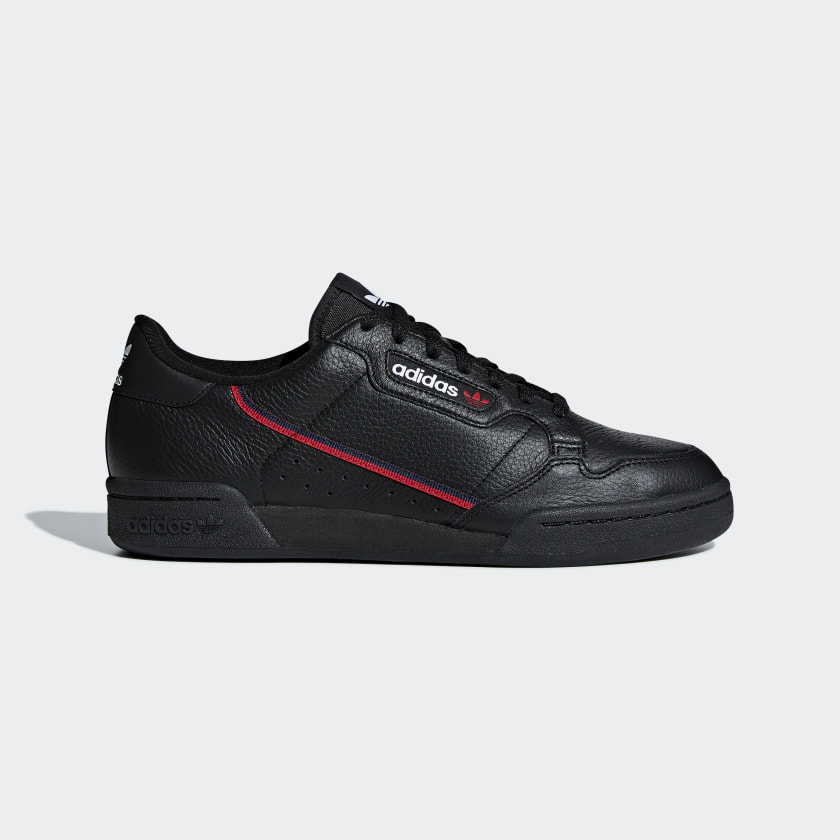 adidas Continental 80 Shoes - Black 