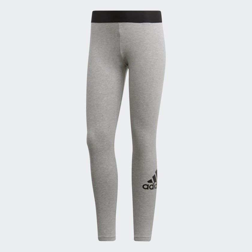 adidas grey and black leggings