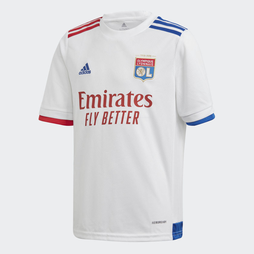 adidas Maillot Olympique Lyonnais 20/21 Domicile - Blanc | adidas Belgium