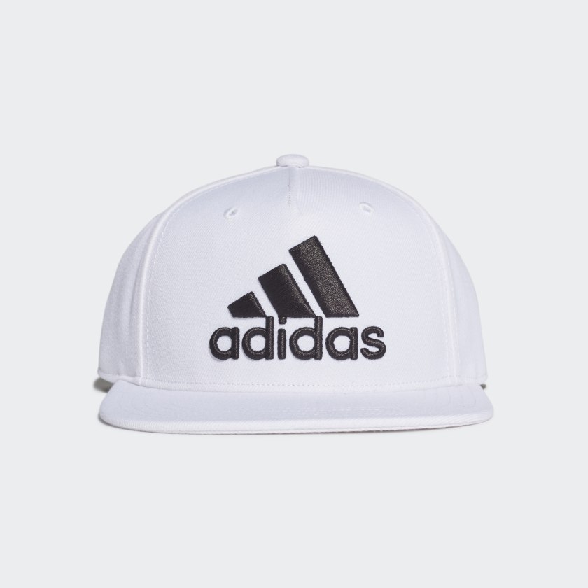 adidas Snapback Logo Cap - White 