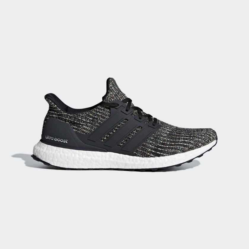 ultra boost core black running white carbon