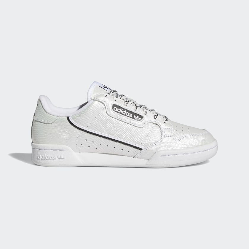 adidas all white continental