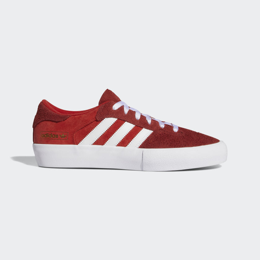 red adidas slip on shoes