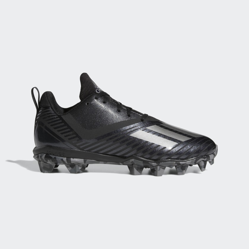 all black adidas football cleats