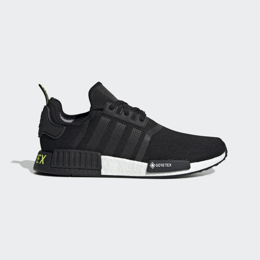 NMD R1 GTX Black and White Shoes 