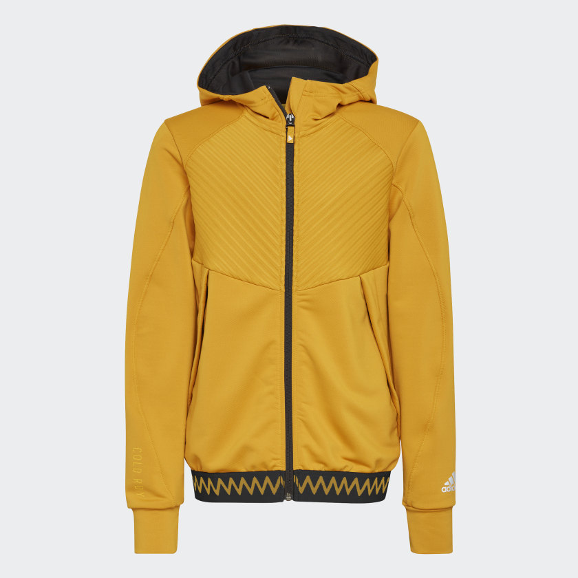 gold adidas hoodie