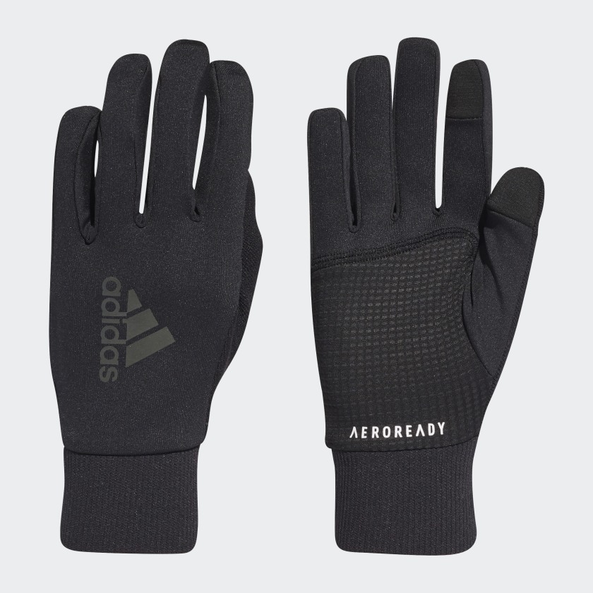 adidas AEROREADY Running Gloves Black adidas Deutschland