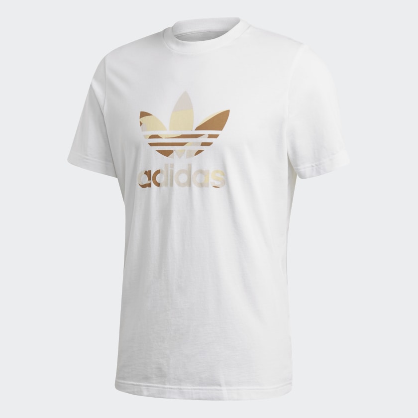 adidas trefoil camo tee