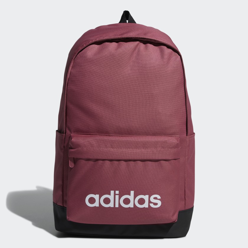 burgundy adidas bag