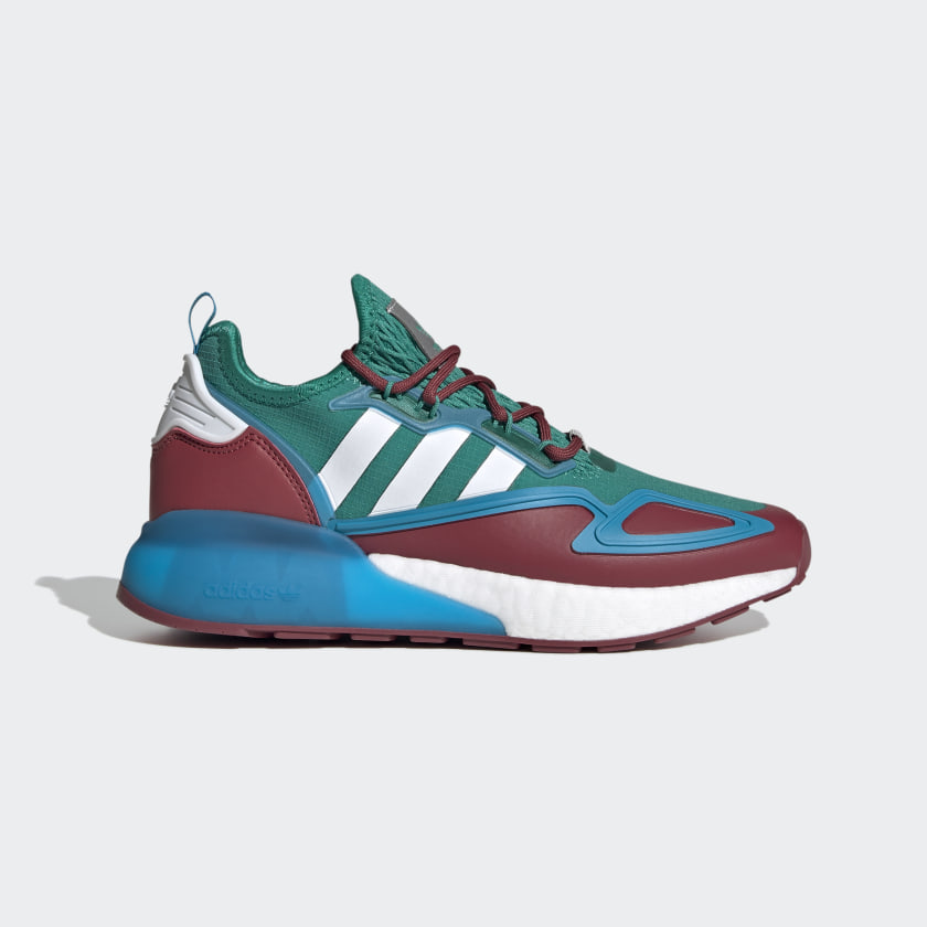adidas ZX 2K Boost Shoes - Green | adidas Australia