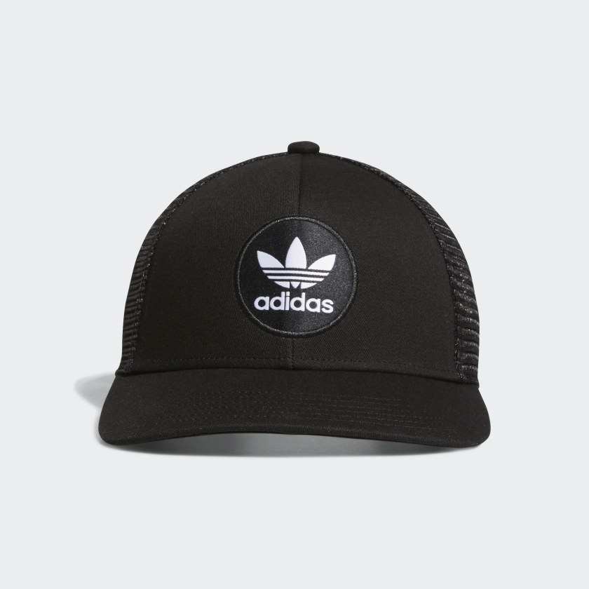 black on black adidas hat