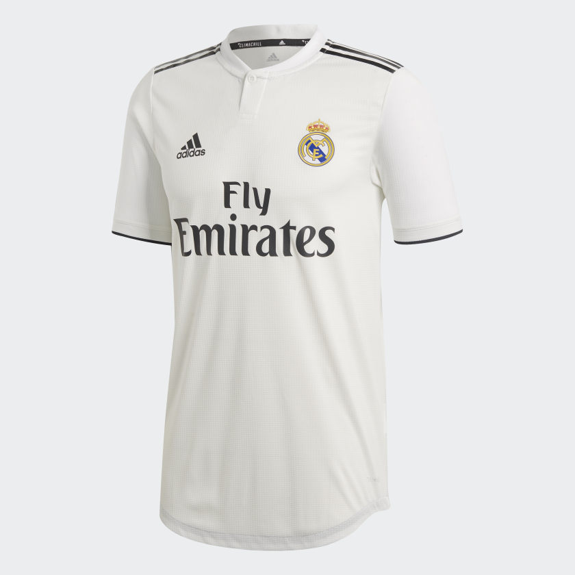 adidas Real Madrid Home Authentic Jersey - Vit | adidas Sweden