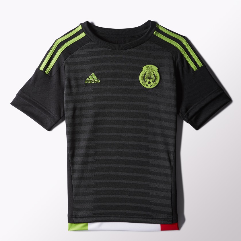 adidas Jersey Selección Mexicana Local 2015/2016 Niños Negro adidas