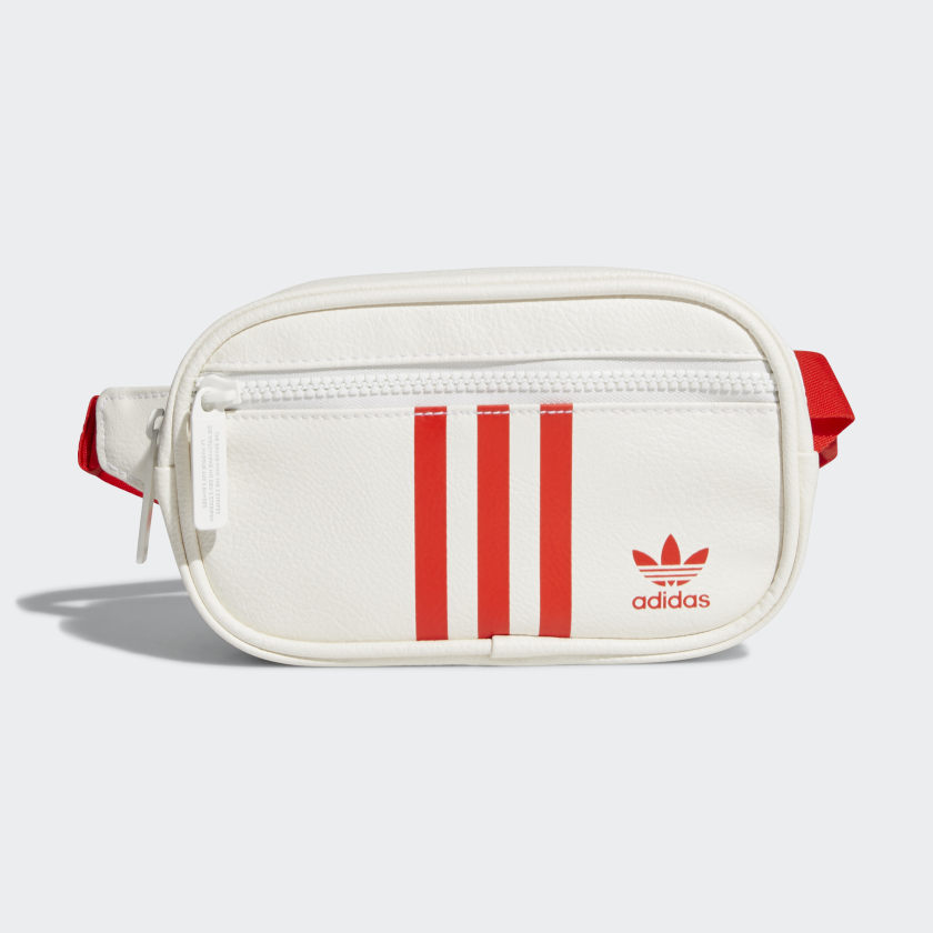 Adidas Clear Fanny Pack White Keweenaw Bay Indian Community