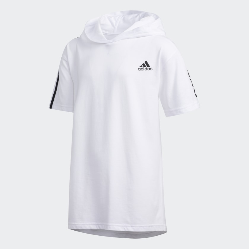 white addidas shirt