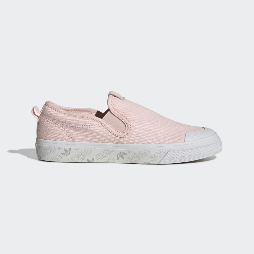 adidas canvas slip on shoes