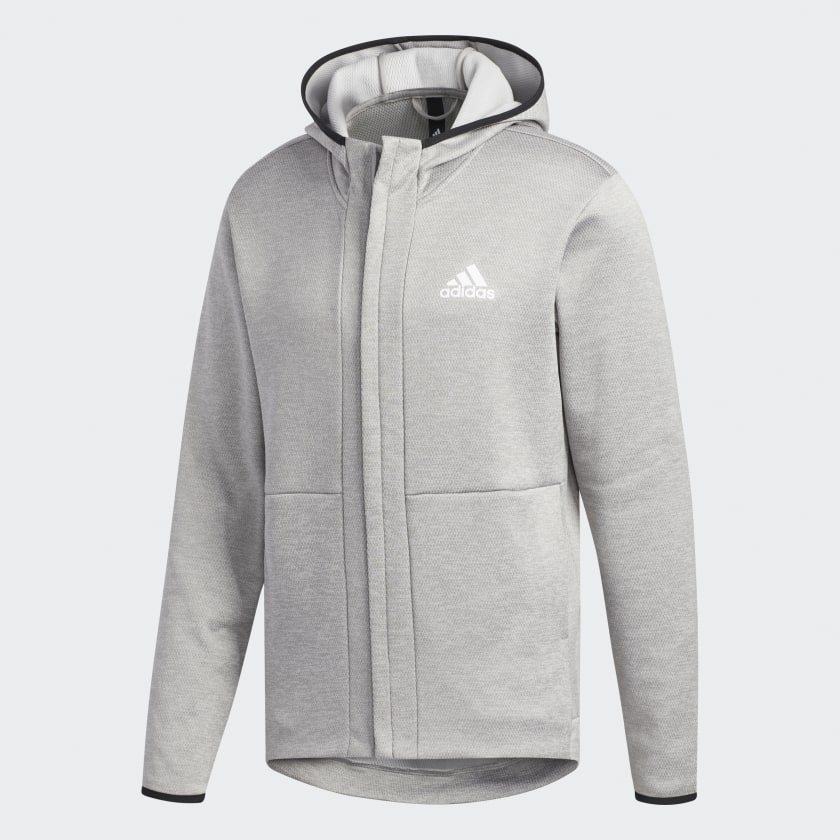 men's adidas team issue performance logo hoodie