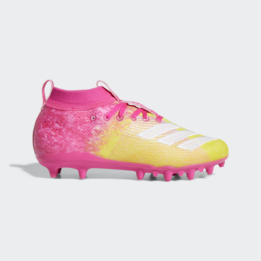 adidas Adizero 8.0 Cleats - Pink 