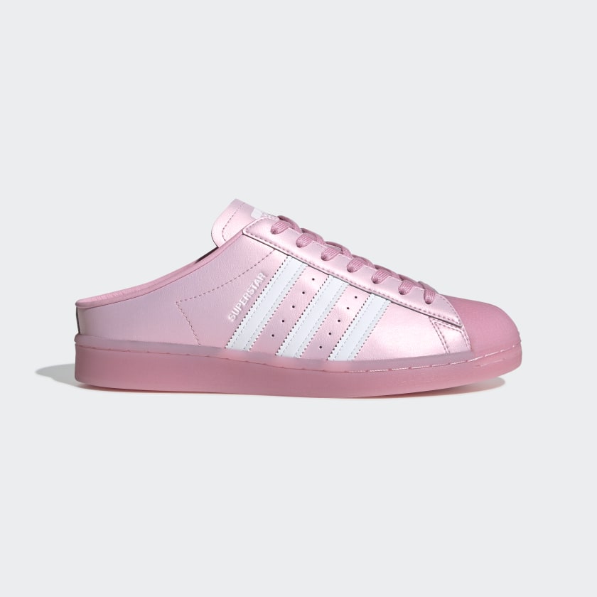 adidas Superstar Mule Shoes - Pink 