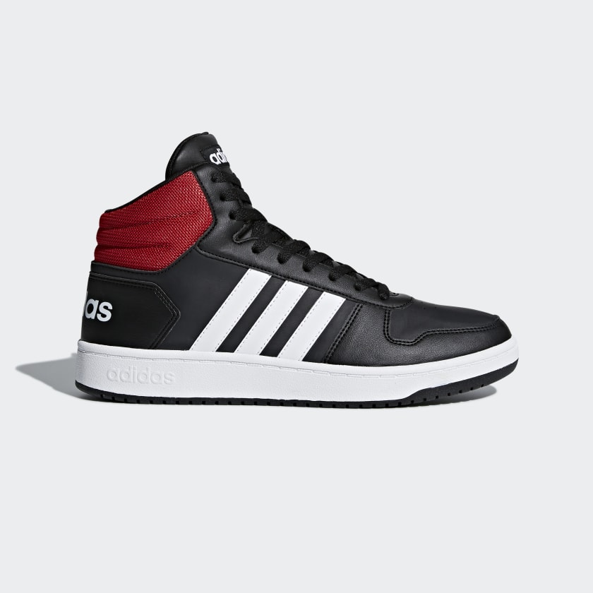 tenis adidas hoops mid k infantil