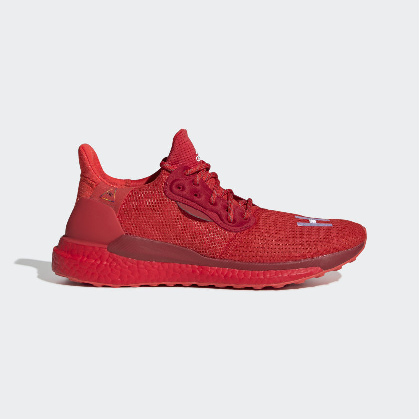 pharrell williams adidas red shoes