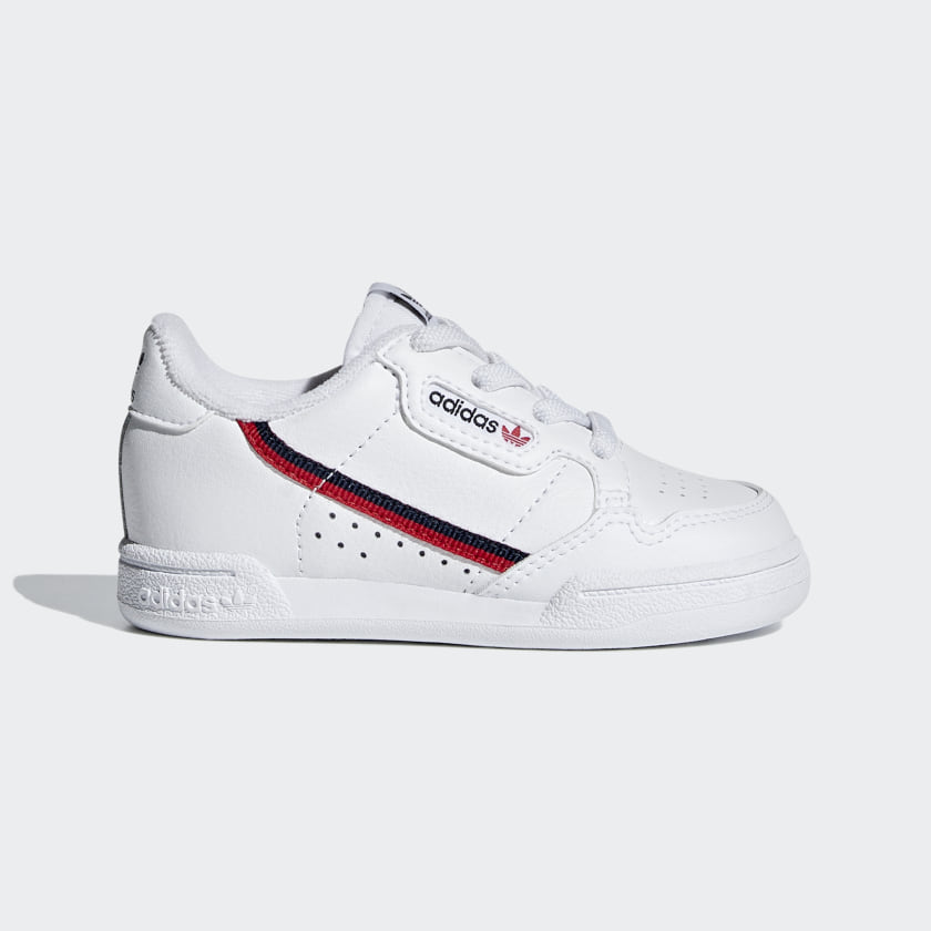 adidas continental 8 white and black