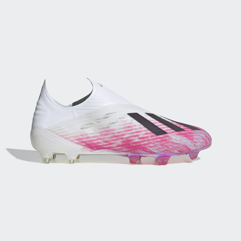 adidas pink and white cleats