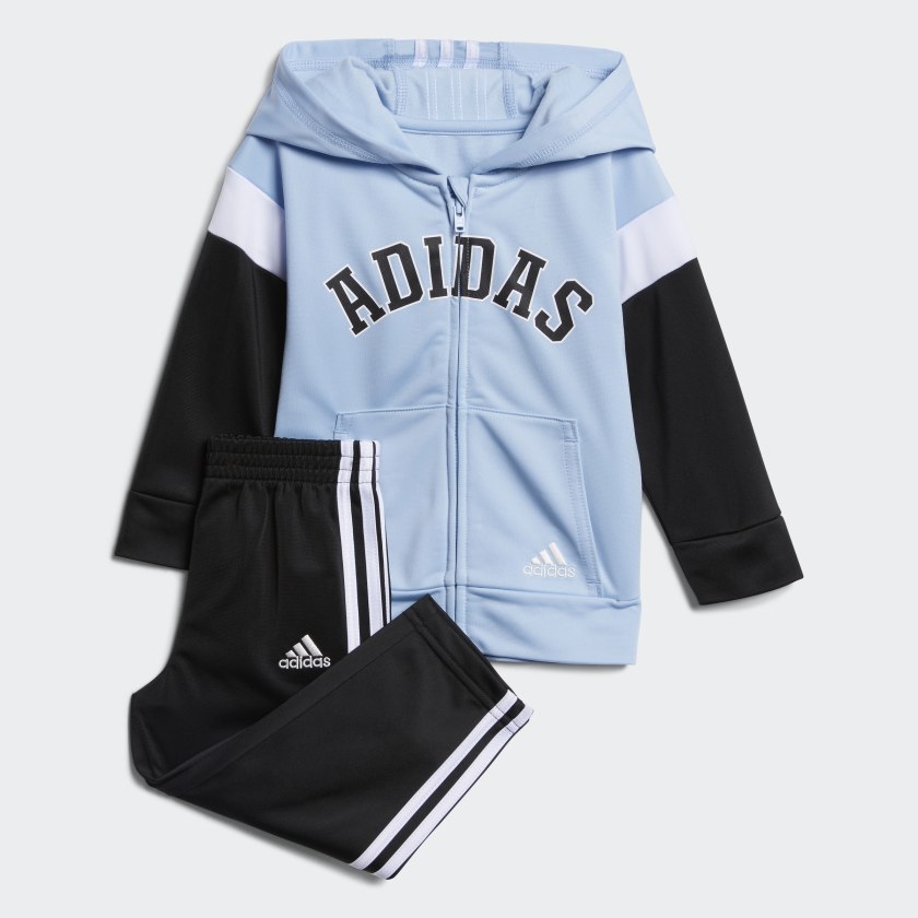 adidas Hooded Jacket and Joggers Set - Blue | adidas US