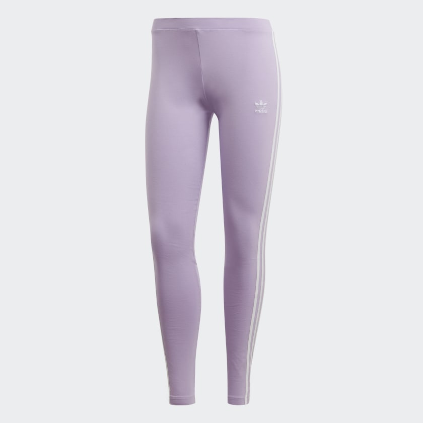 purple glow adidas leggings