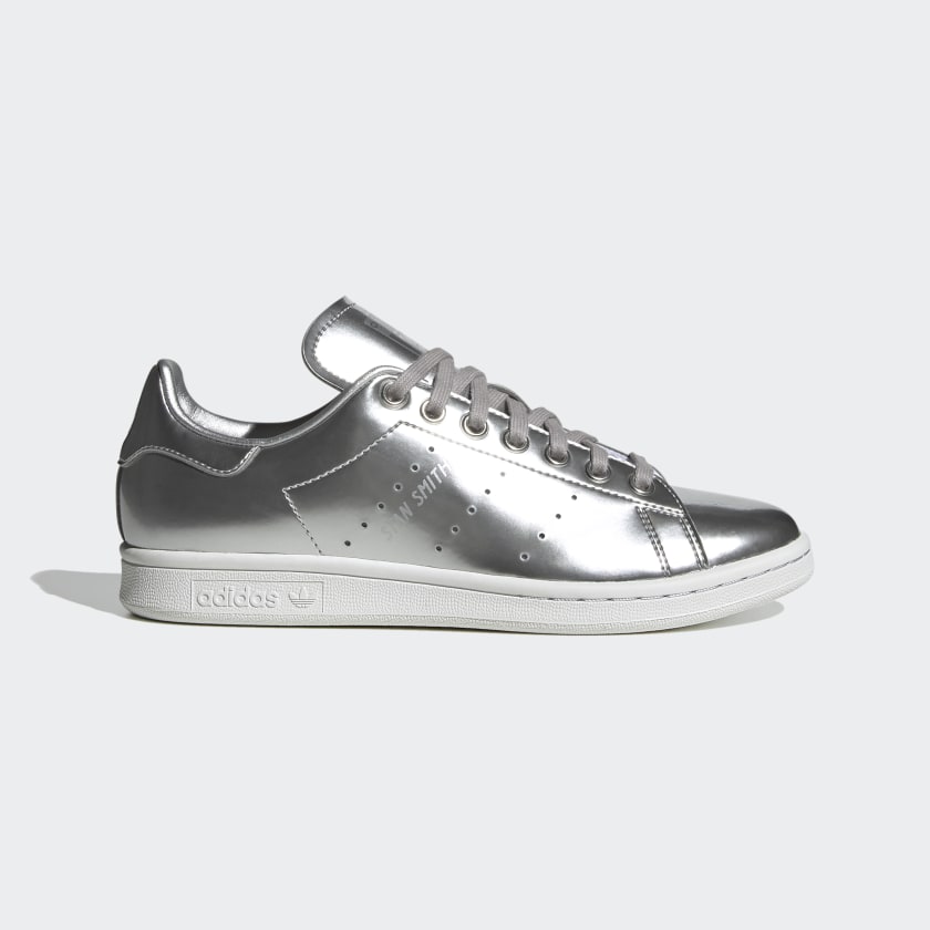 Women's Stan Smith Silver Metallic \u0026 White Shoes |adidas US