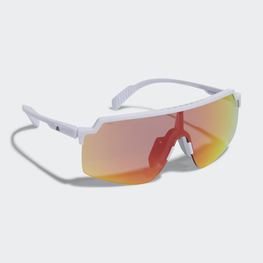 white adidas sunglasses