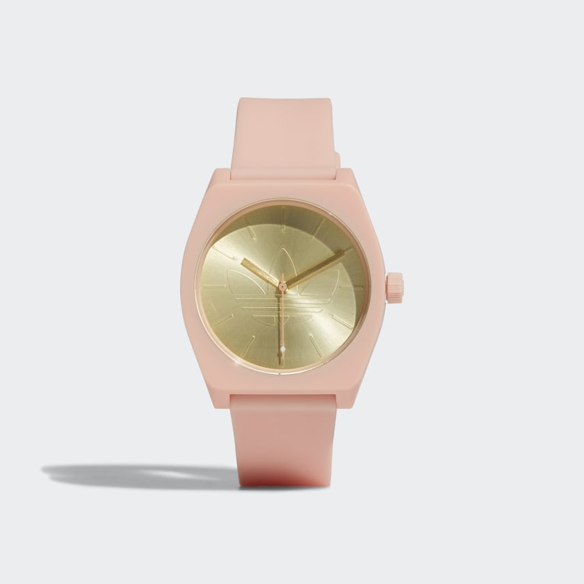 adidas pink watch