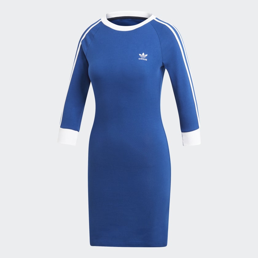 adidas 3-Stripes Dress - Blue | adidas 