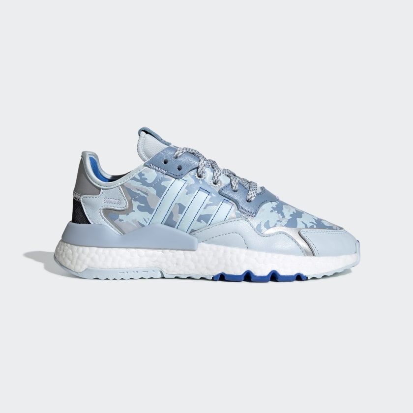 adidas blue camo shoes