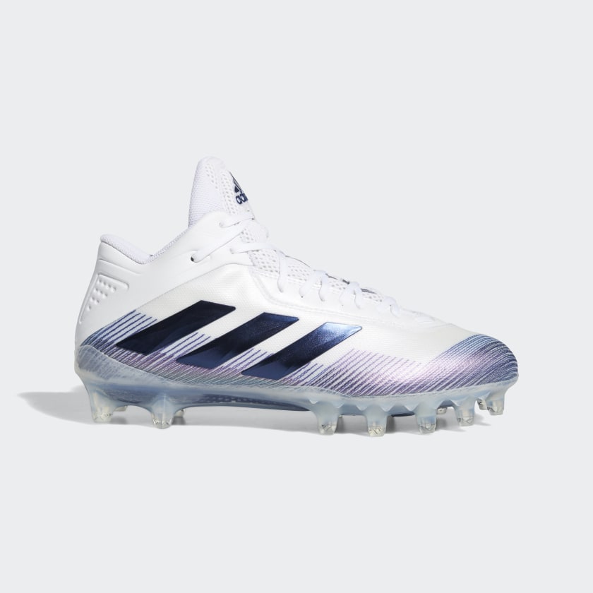 white football cleats