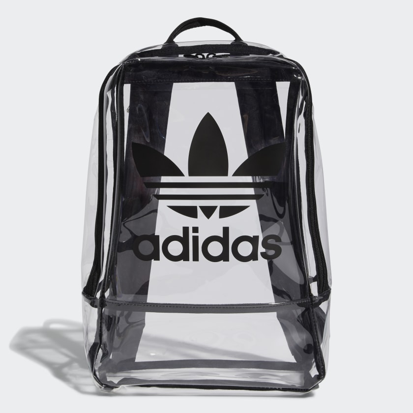 clear adidas backpack