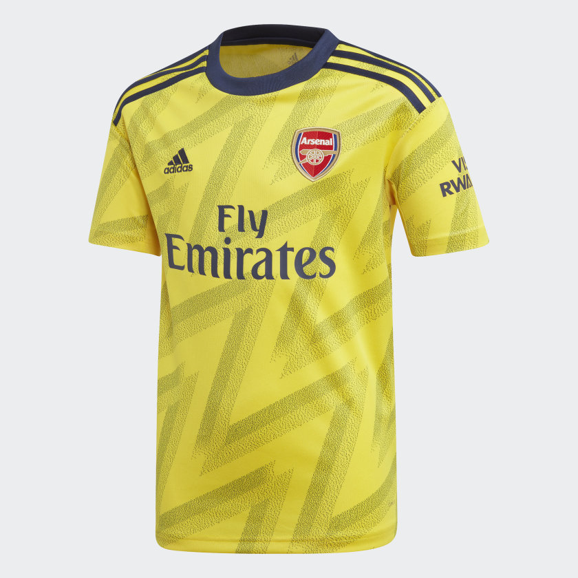 yellow soccer jersey